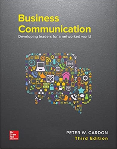 Business Communication Peter Cardon